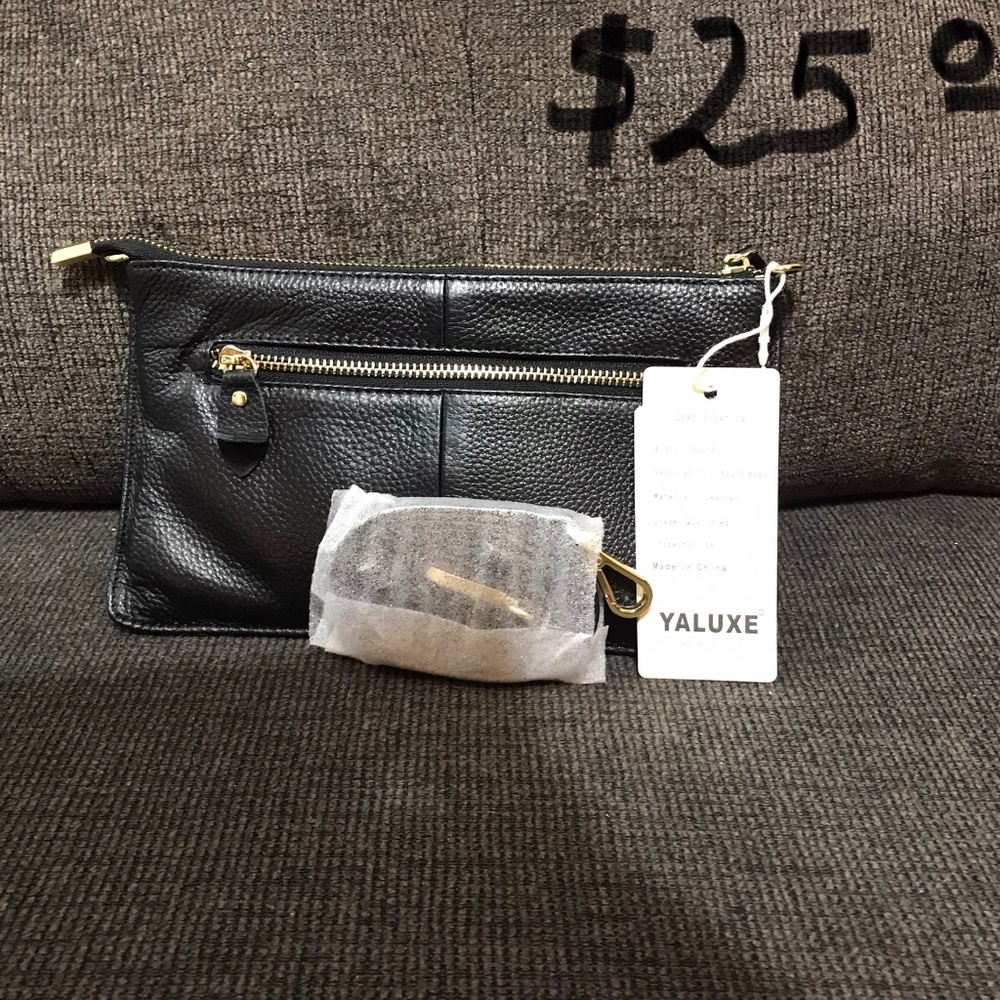 Black Leather purse